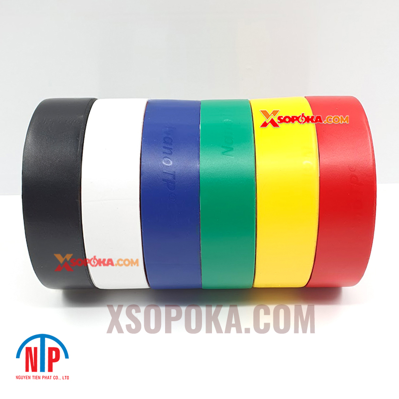 Băng Keo Cách Điện PVC NanoTP 600V 115 Mic 20Y Tiến Phát
