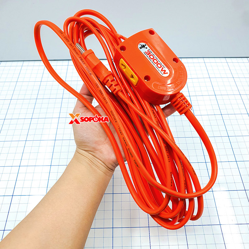 Dây Nối Nguồn S3000 Siêu Chịu Tải 3000W Dòng S SOPOKA