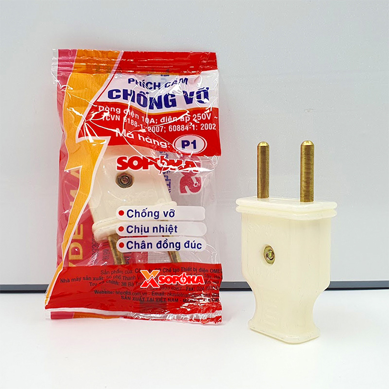 Phích Cắm Điện Dương Chân 4 mm P1 SOPOKA