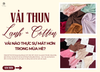 Vải Thun Lạnh và Thun Cotton Dẻo: Vải Nào Mát Cho Mùa Hè TP.HCM?