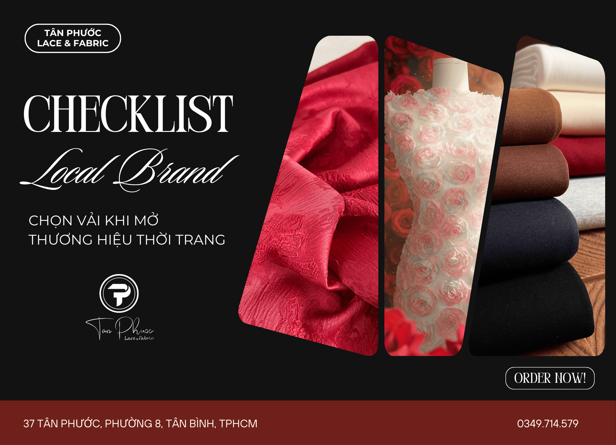 Checklist Chọn Vải Khi Mở Thương Hiệu Thời Trang