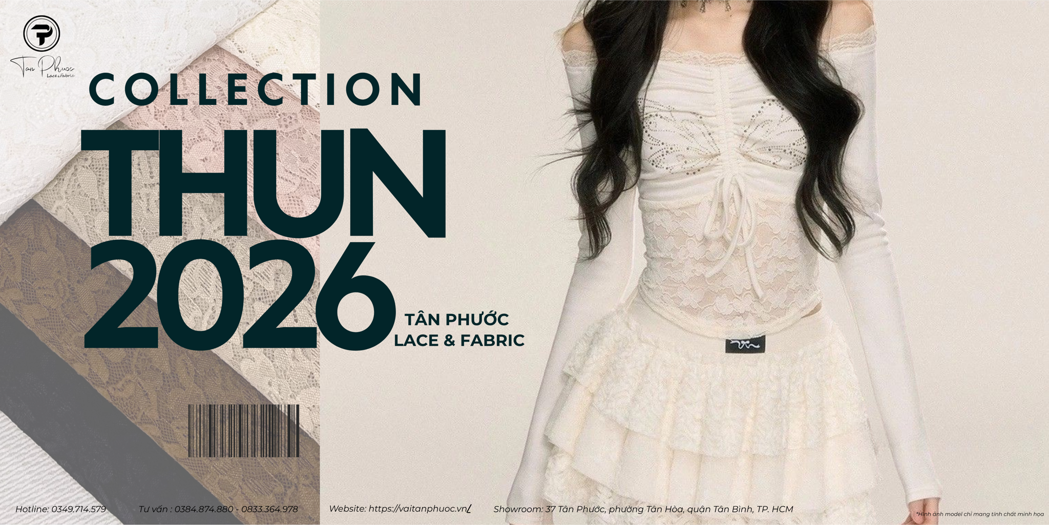 Collection Thun Thời Trang 2026: Tổng Nguồn Sỉ Đa Chất Liệu Cho Local Brand & Xưởng May