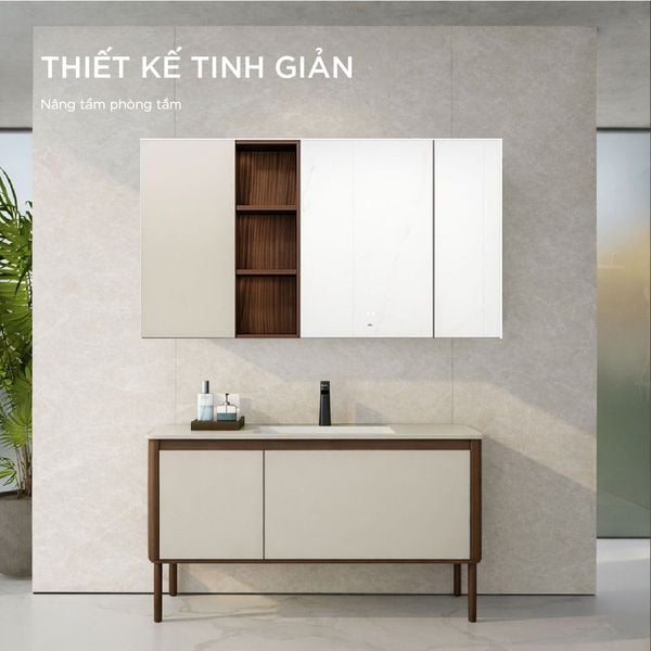 Cẩm Nang Chọn Mua Gương Nhà Tắm & Tủ Gương Lavabo Chuẩn Tiện Nghi