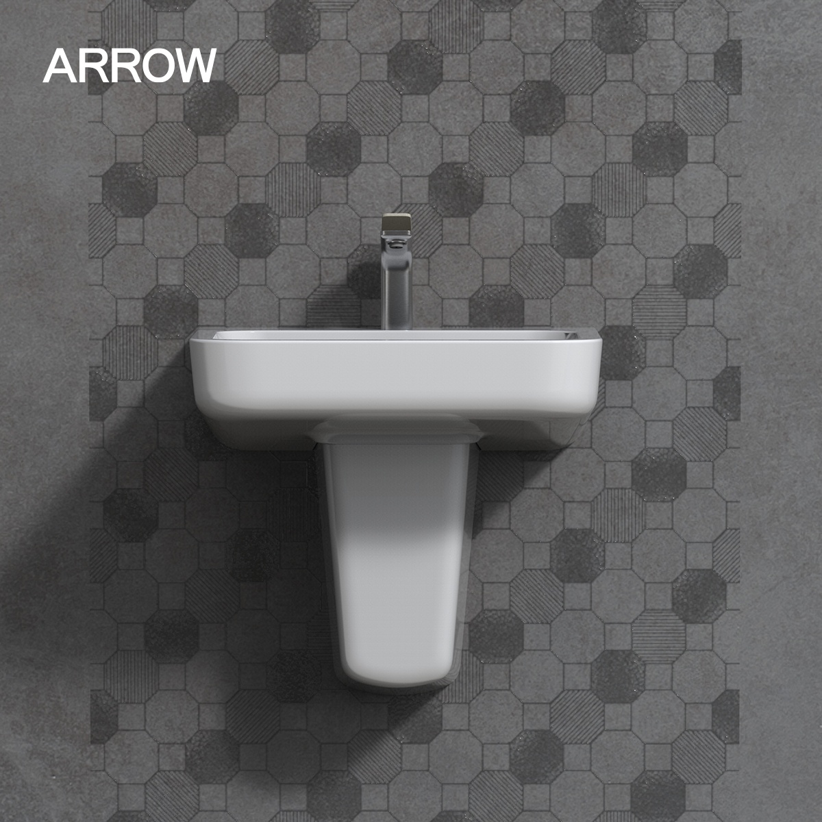 Tuyệt Chiêu Tối Ưu Không Gian Phòng Tắm Nhỏ: Combo Lavabo Mini Arrow
