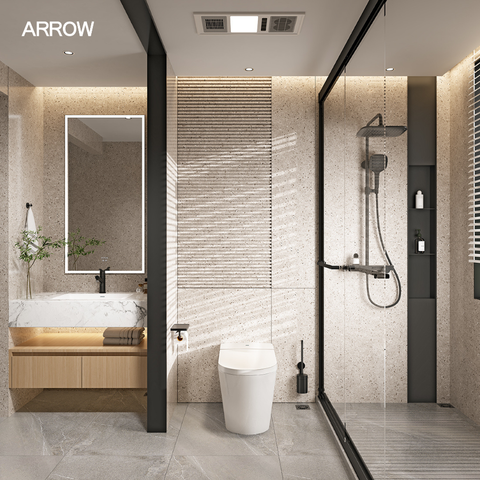 Sen tắm nóng lạnh phù hợp với phòng tắm nhỏ – Giải pháp tối ưu không gian