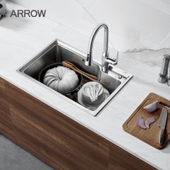 Chậu Rửa Chén Inox Chính Hãng Arrow: Bền Đẹp - Tiện Nghi - Giá Tốt Nhất 2026