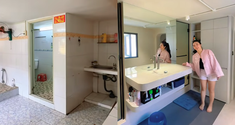 Căn hộ của TikToker Chợ Lớn Downtown: Mang Âm Hưởng Di Sản Vào Nội Thất Nhà Tắm Hiện Đại