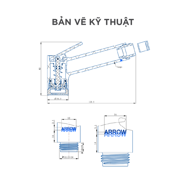 Tiêu Chuẩn Chọn Vòi Xịt Vệ Sinh: Dấu Ấn Từ Thương Hiệu ARROW