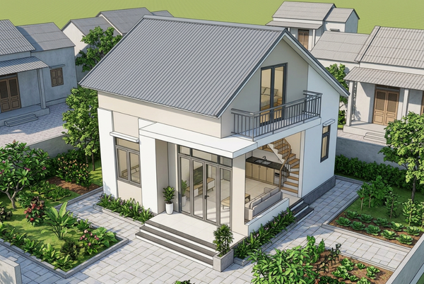 Kinh Nghiệm Xây Nhà Cấp 4 300 triệu Tiết Kiệm & Tiện Nghi Cùng ARROW