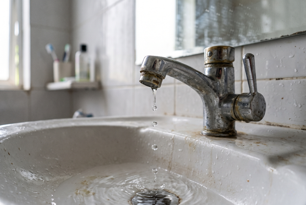 Hiện Tượng Lavabo Bị Rỉ Nước & Giải Pháp Công Nghệ Lõi Van Gốm Sứ ARROW