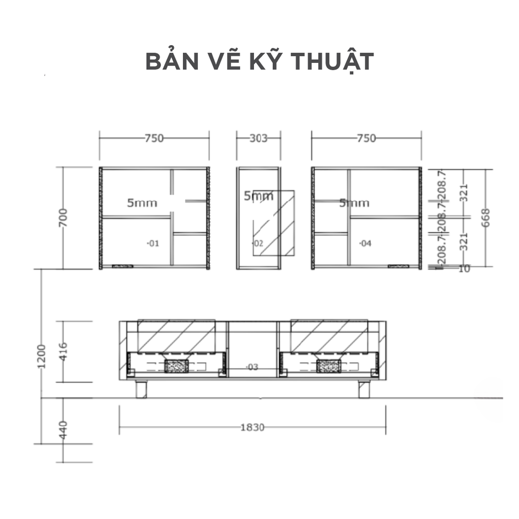 Bộ Tủ Lavabo Arrow A1601XXY1/AP41025B và Tủ Gương Arrow A1601XXY2