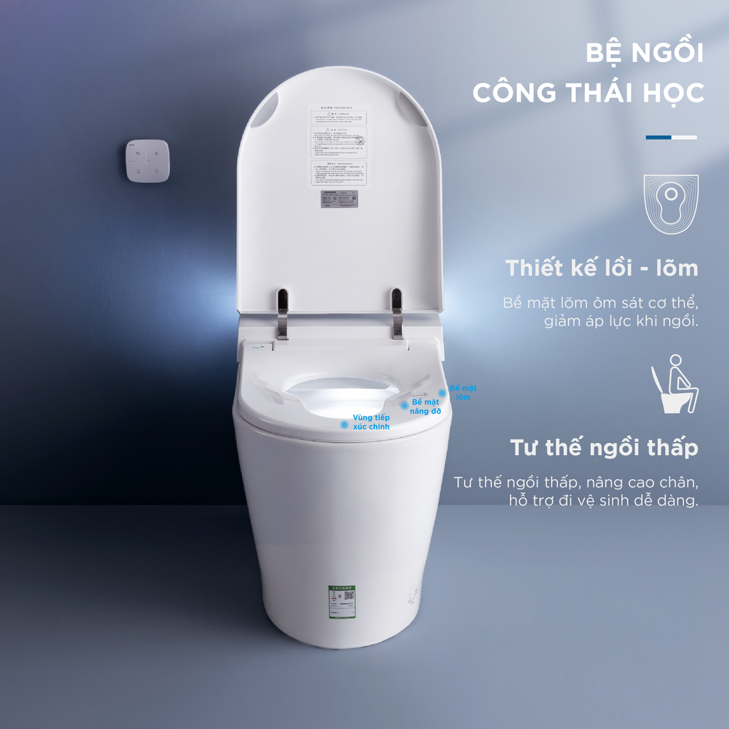 Bồn cầu thông minh Arrow AB1030-AM