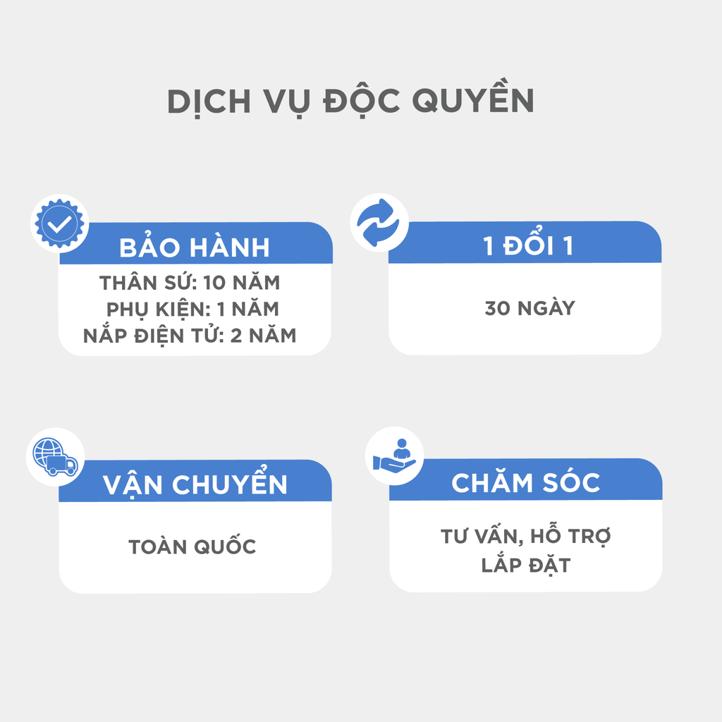Bồn cầu thông minh Arrow AB1033-SM