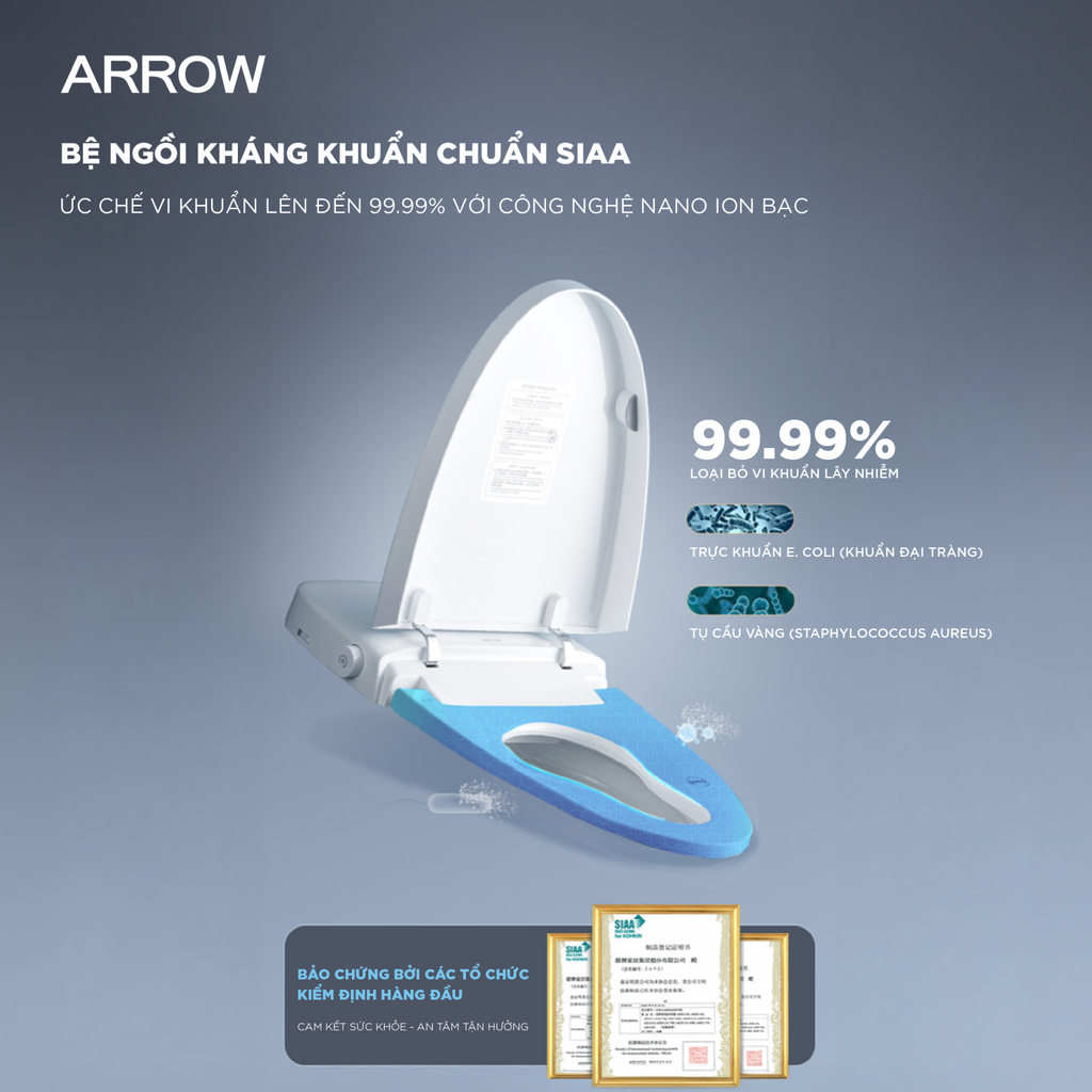 Bồn cầu thông minh Arrow AB1033-SM