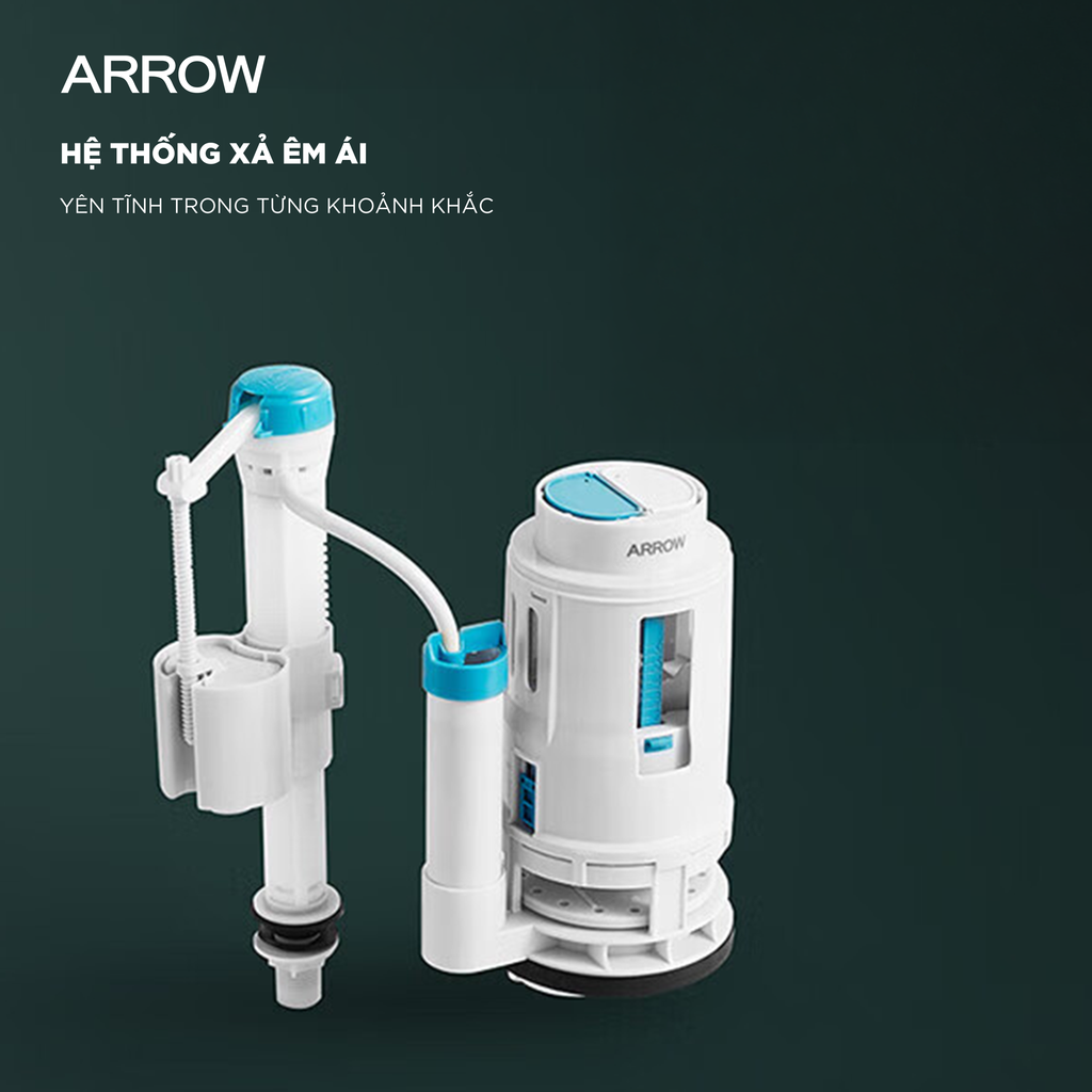 Bồn cầu một khối Arrow AB11009/PG003-ZPA/TW01-300