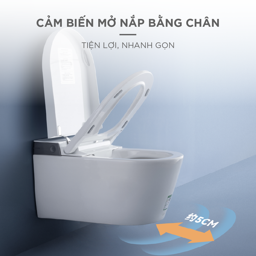 Bồn cầu thông minh treo tường Arrow AB2027/AB2027