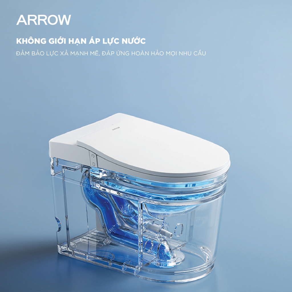 Bồn cầu thông minh Arrow AD833A-1M