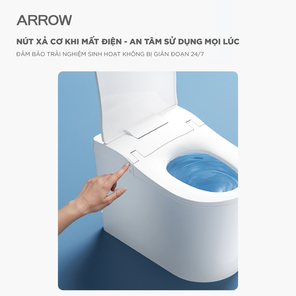Bồn cầu thông minh Arrow AD833A-1M