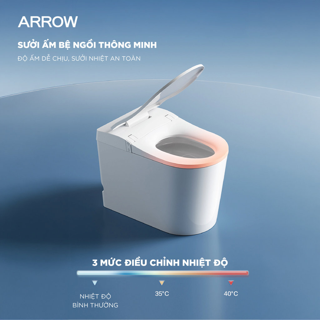 Bồn cầu thông minh Arrow AD833A-1M