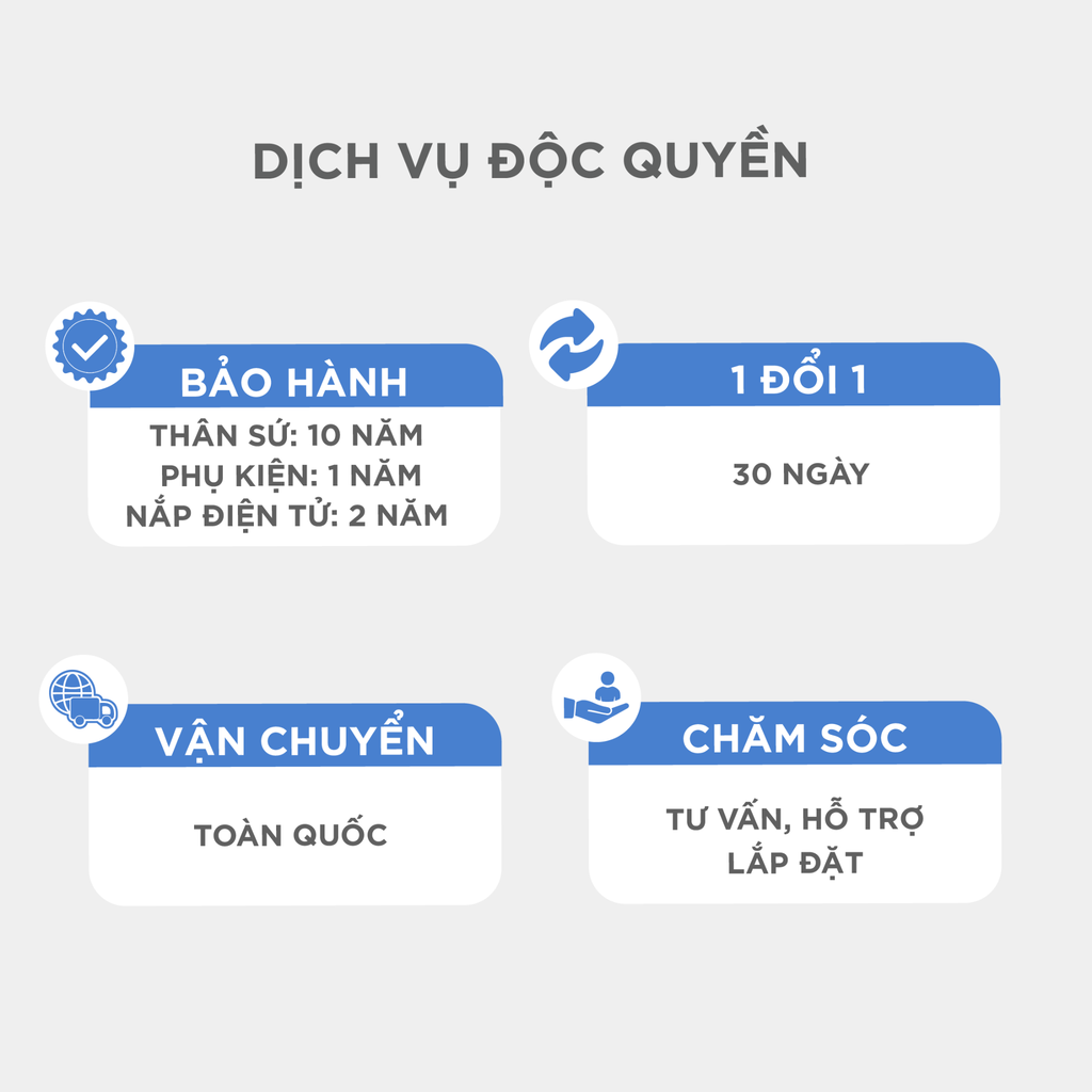 Bồn cầu thông minh Arrow AD833A-1M
