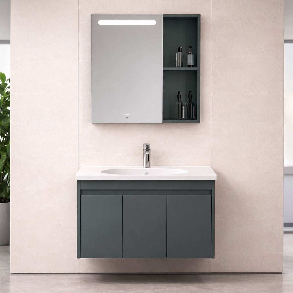 Bộ Tủ Lavabo Arrow ADGMD8G31009F-D/AP31009F và Tủ Gương Arrow ADGMD8G31009F-D