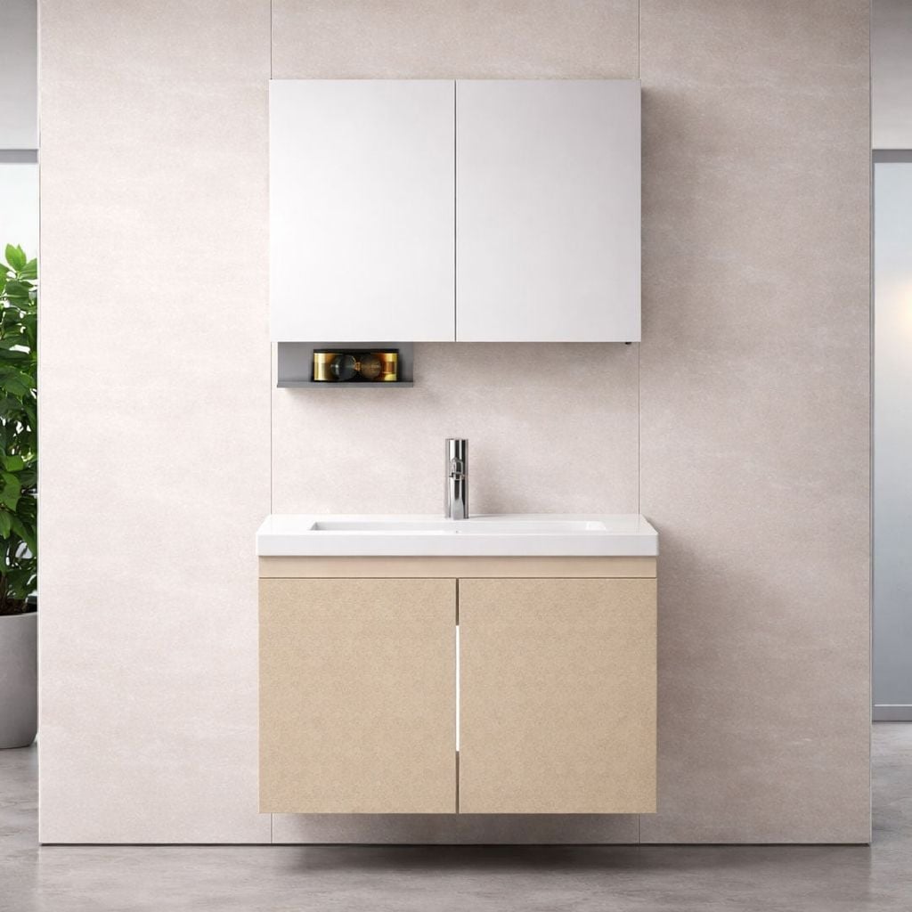 Bộ Tủ Lavabo Arrow ADGMD8G3328-1-AK và Tủ Gương Arrow AMJD8G3328-1-AK
