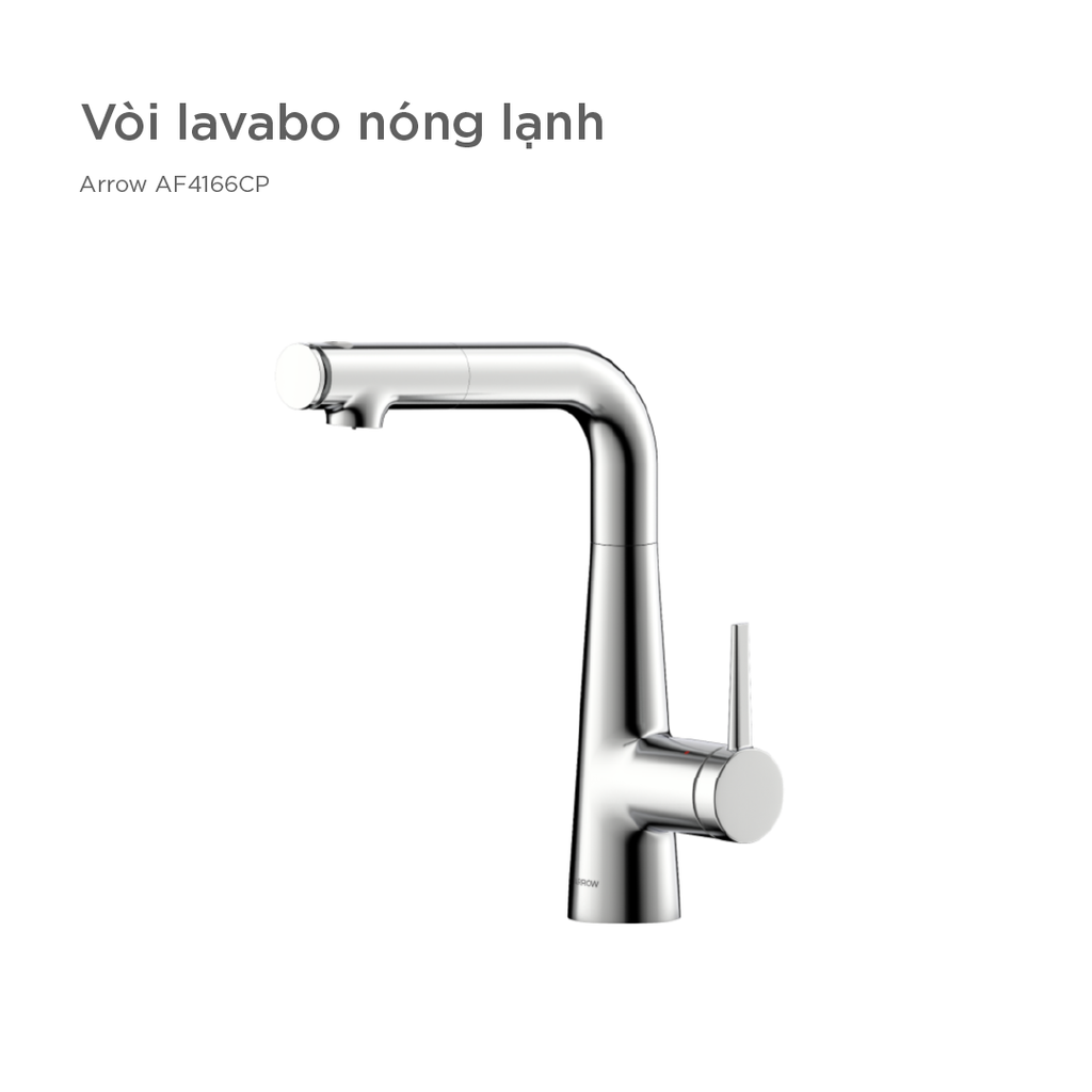 Vòi lavabo nóng lạnh Arrow AF4166CP