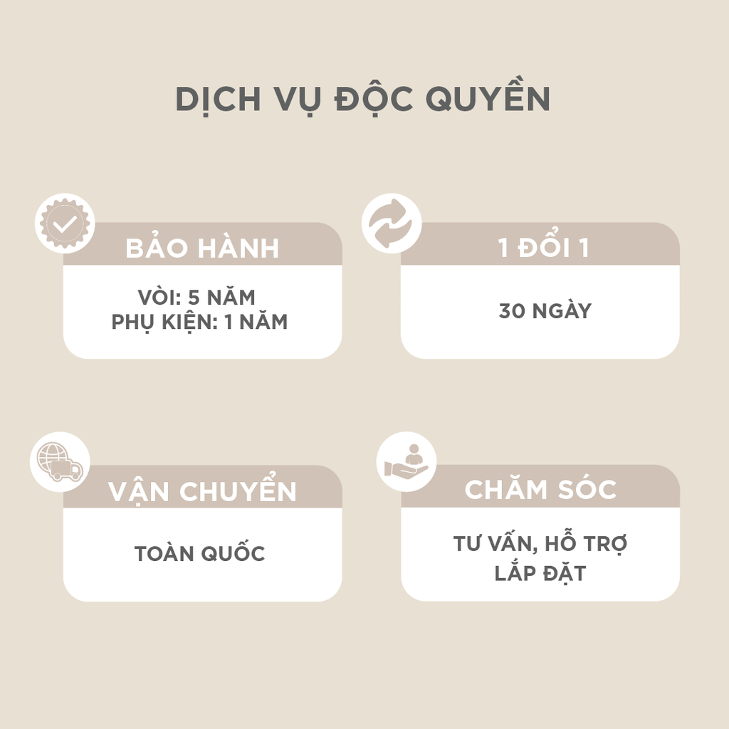 Vòi lavabo nóng lạnh Arrow AF4195GGP