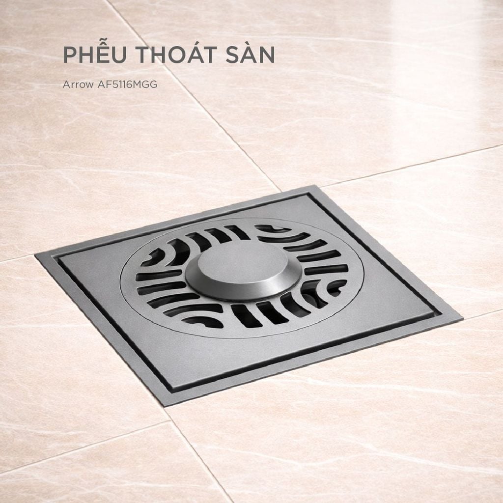 Phễu thoát sàn Arrow AF5116MGG