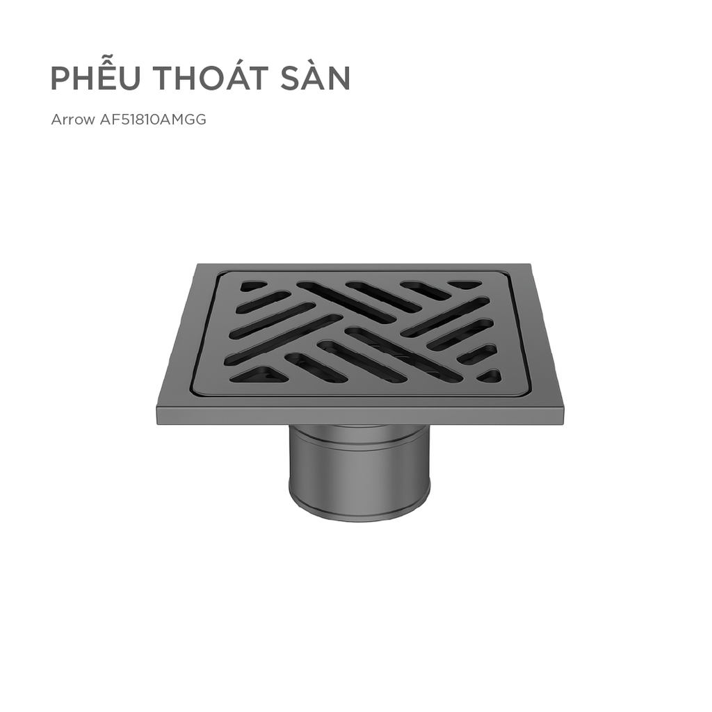 Phễu thoát sàn Arrow AF51810CGG