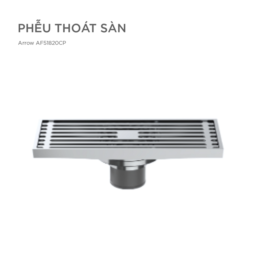 Phễu thoát sàn Arrow AF51820CP
