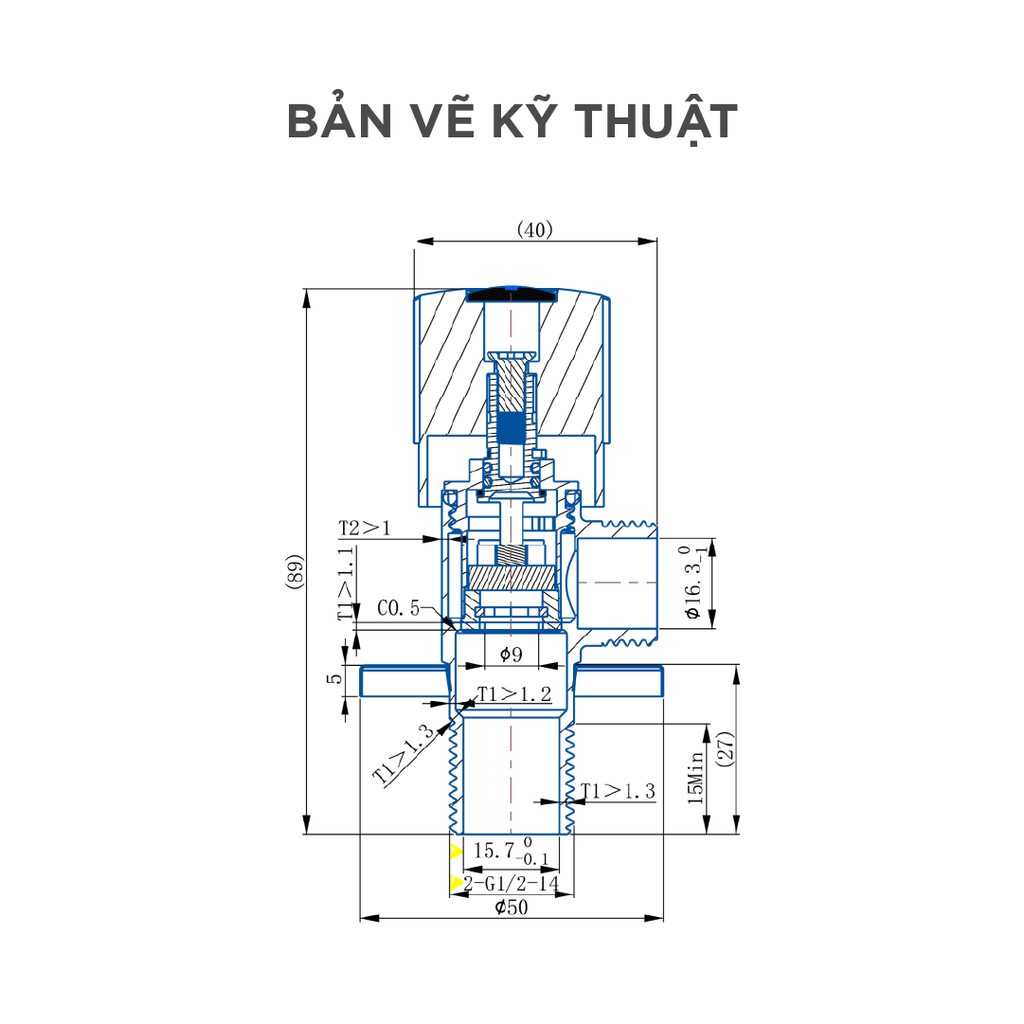 Van khóa Arrow AF5220CP