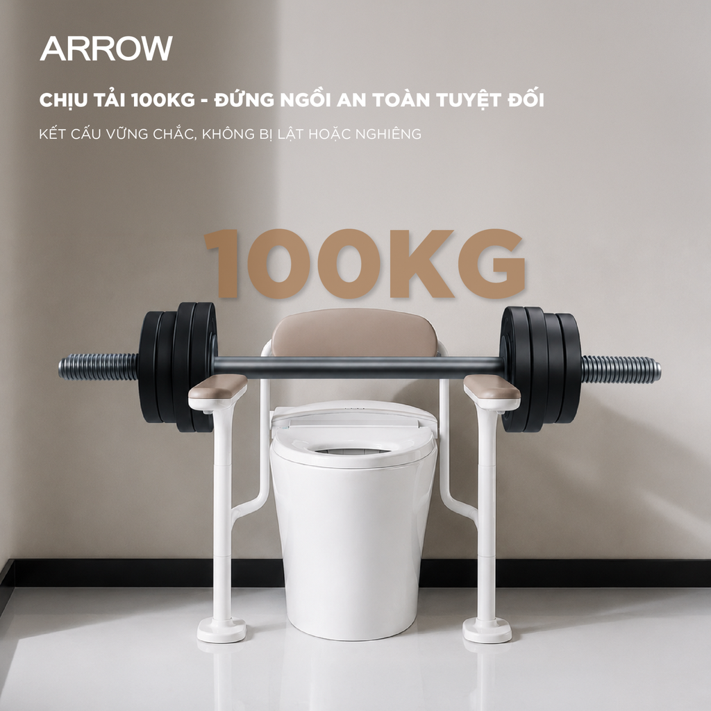 Bộ tay vịn hỗ trợ người cao tuổi Arrow AFZFSYT01NO-LD