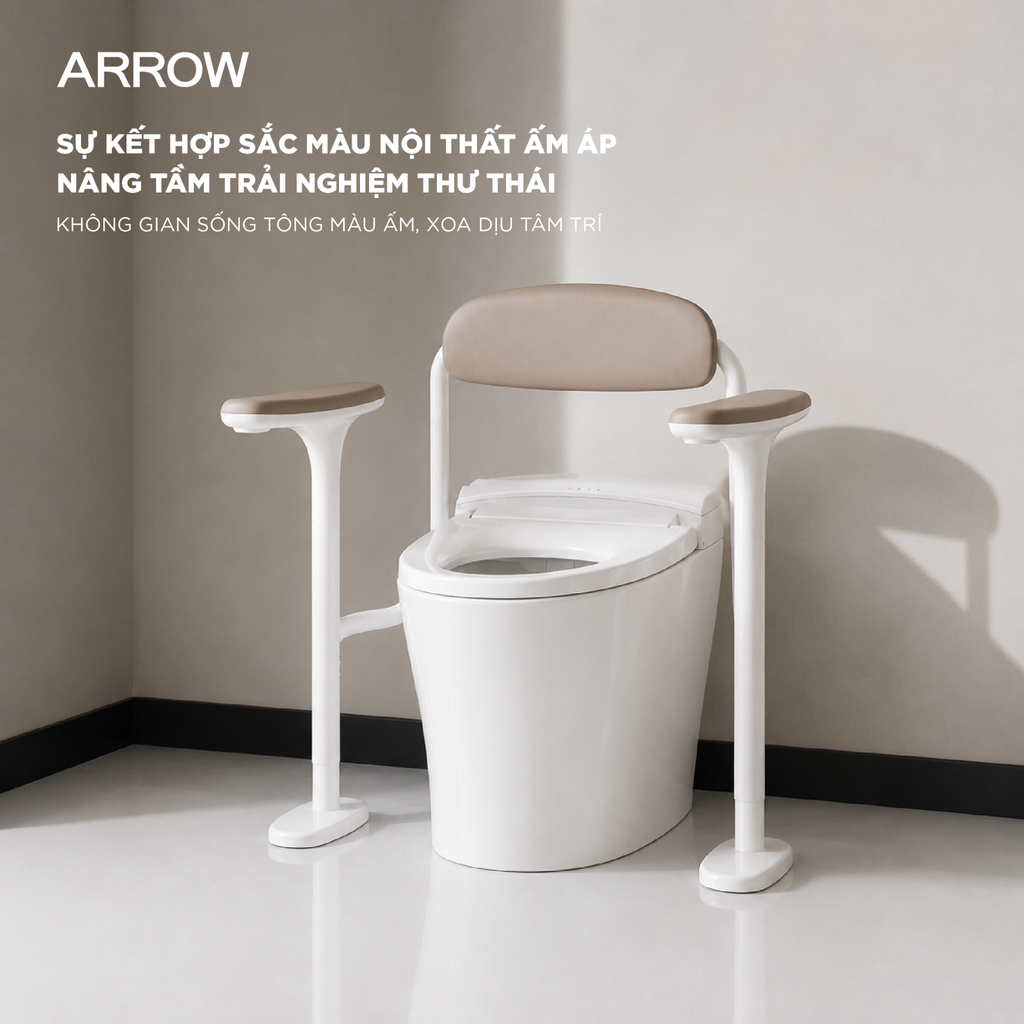Bộ tay vịn hỗ trợ người cao tuổi Arrow AFZFSYT01NO-LD