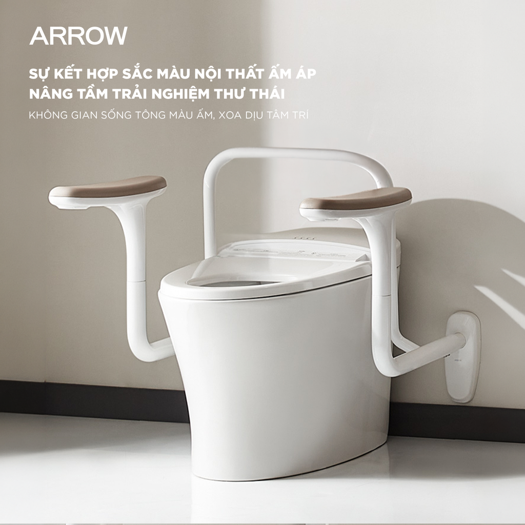 Bộ tay vịn hỗ trợ người cao tuổi Arrow AFZFSYT02NO-GQ