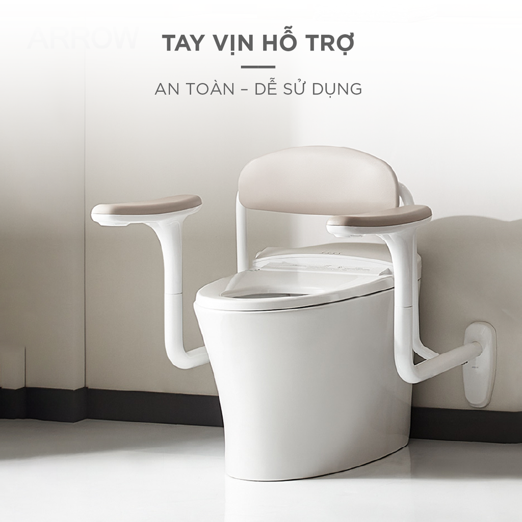 Bồn cầu thông minh hỗ trợ người già Arrow AFZKB1322-WGM