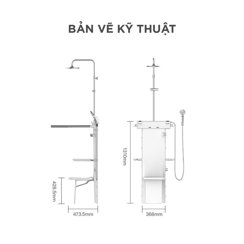 Vòi sen hỗ trợ người già Arrow AFZZSLYQ01-DP