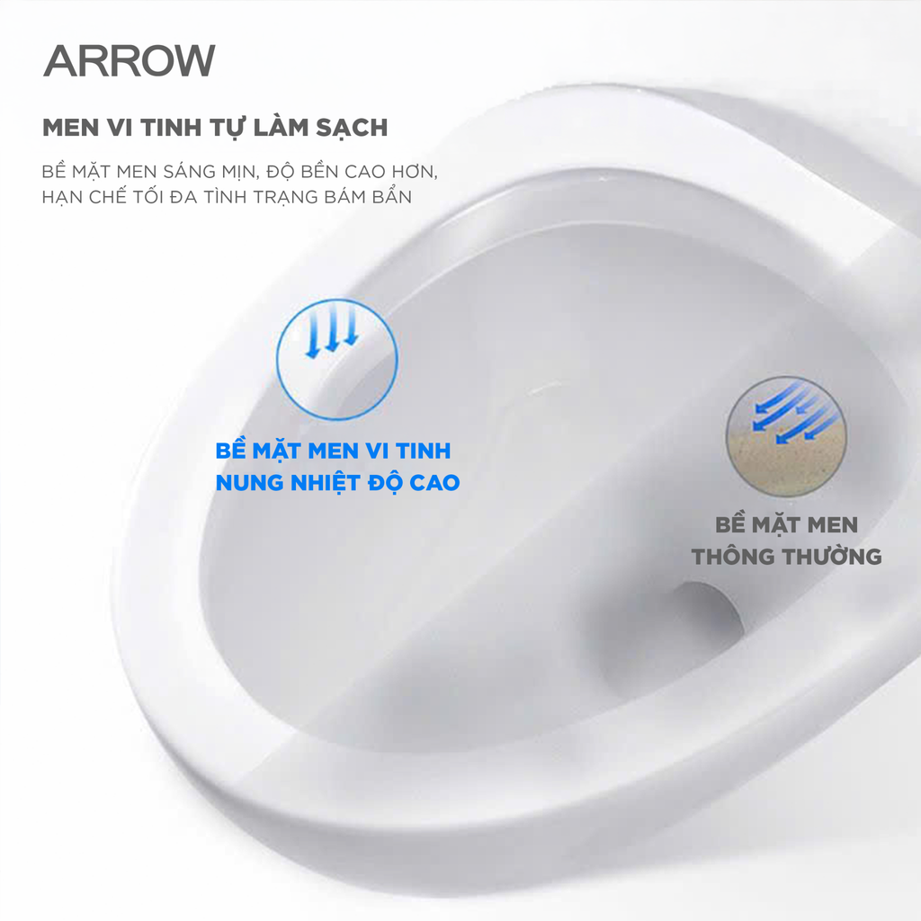Bồn cầu một khối Arrow AG1253M/AB1253