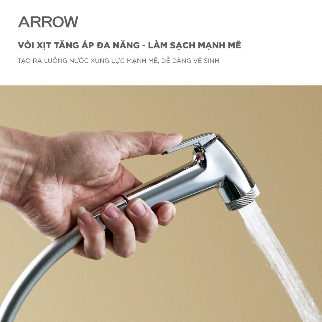 Vòi sen cây nóng lạnh Arrow AG3402CP