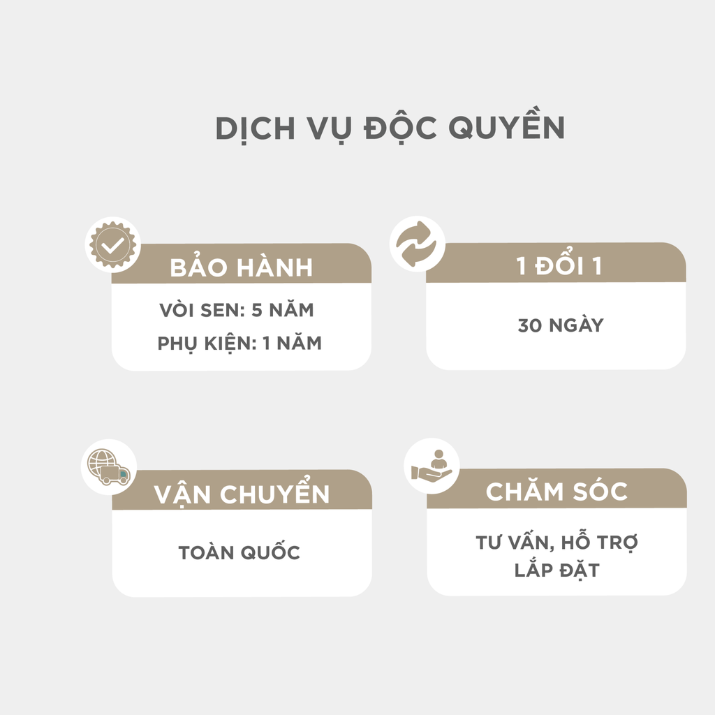 Vòi sen cây nóng lạnh Arrow AG3402CP
