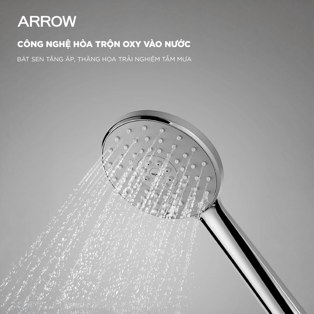 Vòi sen dây nóng lạnh Arrow AG3505CP
