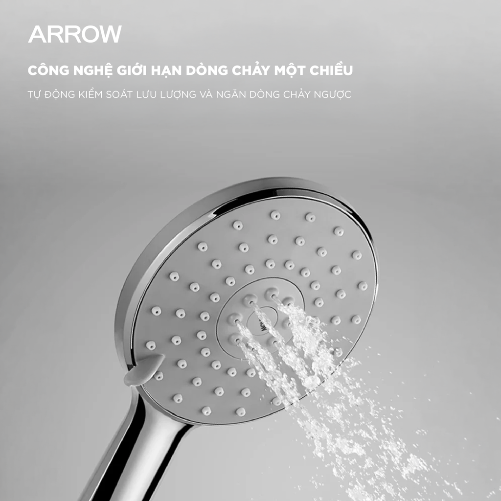 Vòi sen dây nóng lạnh Arrow AG3505CP