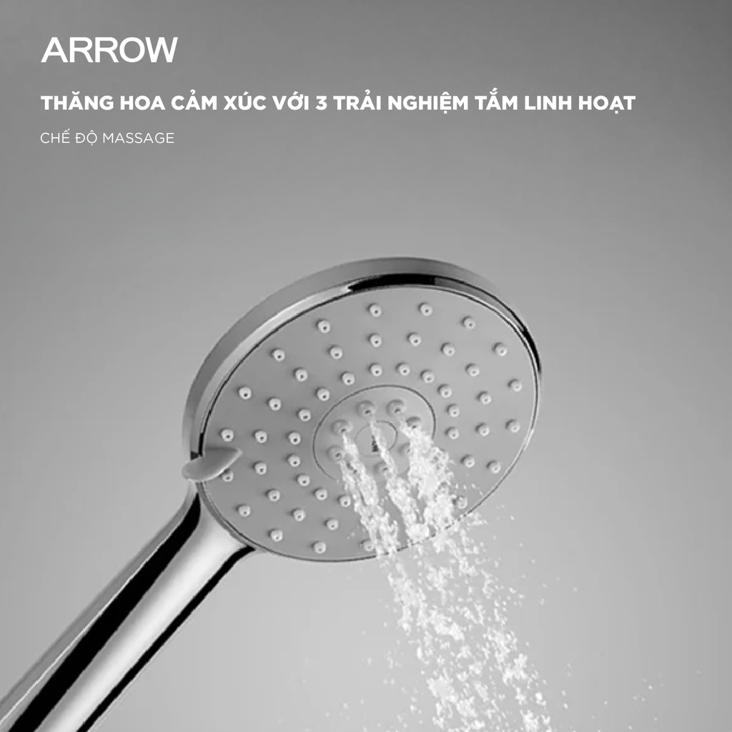 Vòi sen dây nóng lạnh Arrow AG3505CP