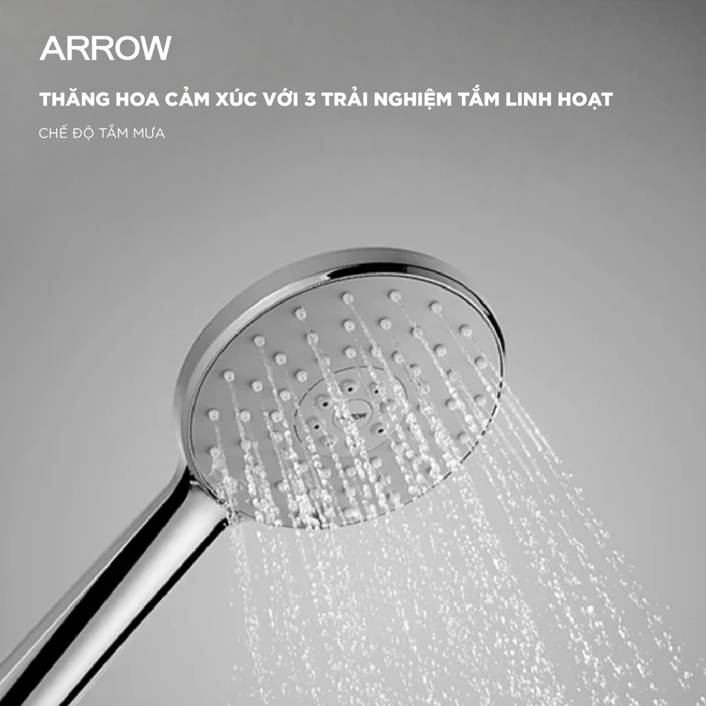 Vòi sen dây nóng lạnh Arrow AG3505CP