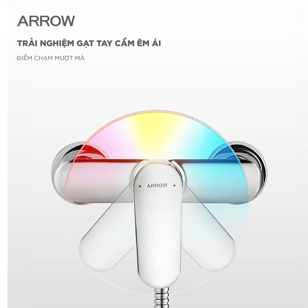 Vòi sen dây nóng lạnh Arrow AG3505CP
