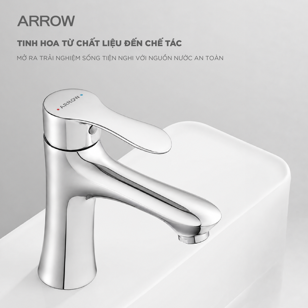 Vòi lavabo nóng lạnh Arrow AG4107