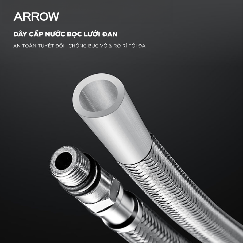 Vòi lavabo nóng lạnh Arrow AG4107