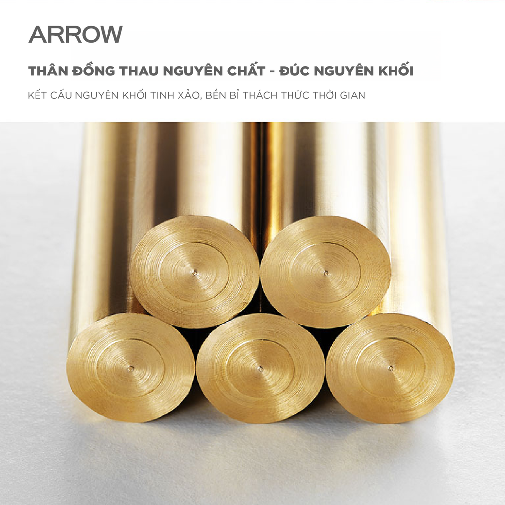 Vòi lavabo nóng lạnh Arrow AG4107