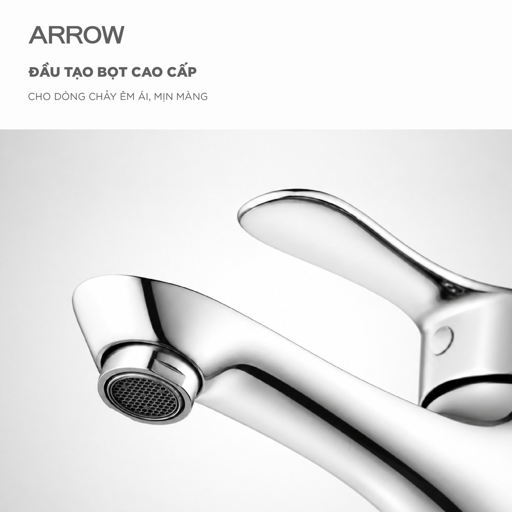 Vòi lavabo nóng lạnh Arrow AG4107