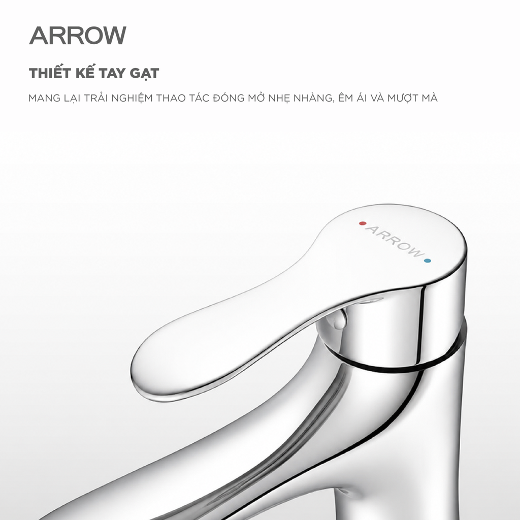 Vòi lavabo nóng lạnh Arrow AG4107
